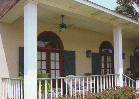 Main 3 - SQUARE ALUMINUM COLUMN 8" x 8' WHITE FLUTED  -