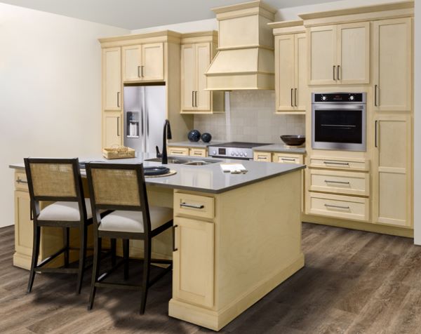 Main 2 - WALNUT RIDGE KITCHEN CABINETS UNFINISHED SHAKER -