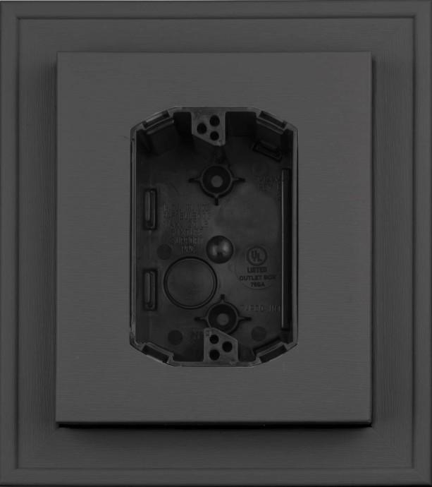 ELECTRICAL BLOCK BLACK UL LISTED - A.W. Graham Lumber LLC
