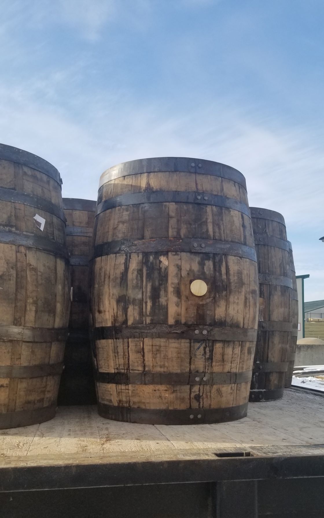 53 GALLON WHISKEY BARREL  - A.W. Graham Lumber LLC