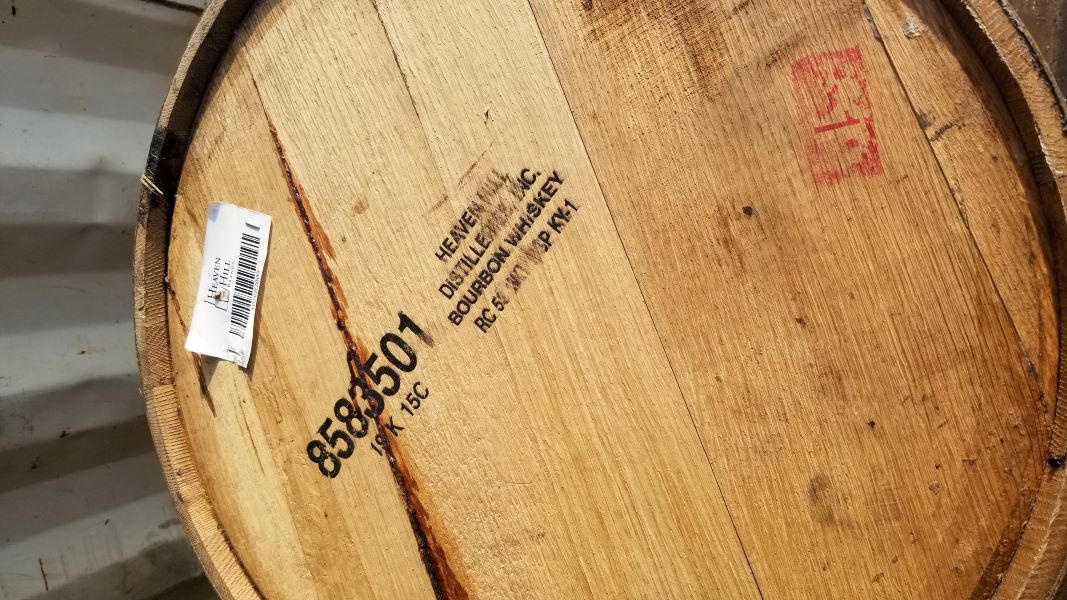 Main 4 - 53 GALLON WHISKEY BARREL  -