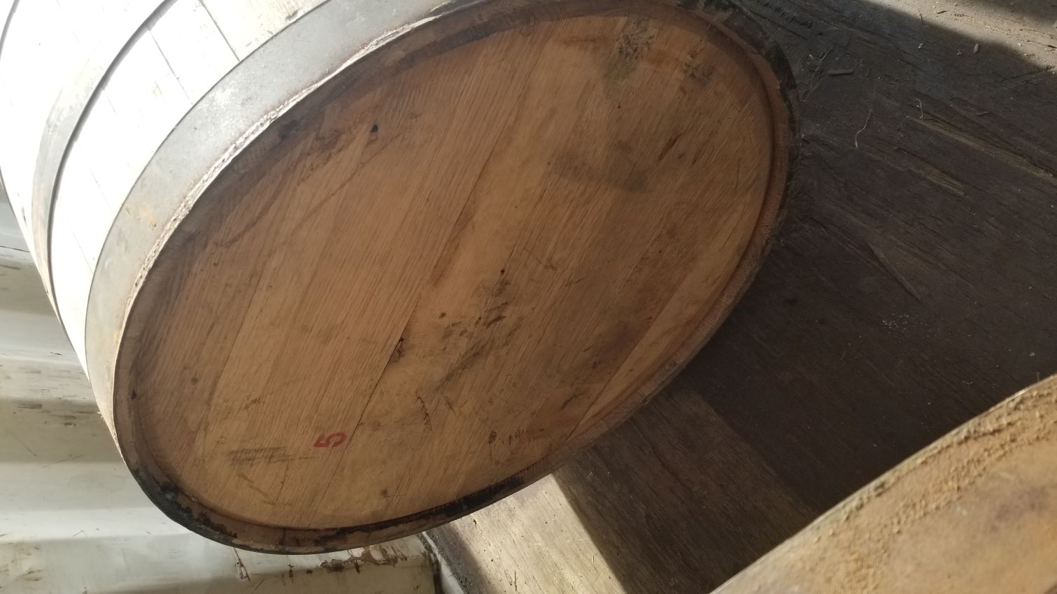 Main 3 - 53 GALLON WHISKEY BARREL  -
