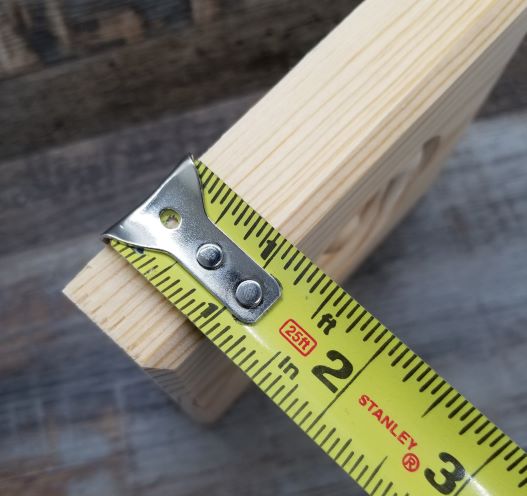 Main 3 - PINE ROSETTE 1" x 5.5" x 5.5" BULLSEYE IS 3" ACROSS -