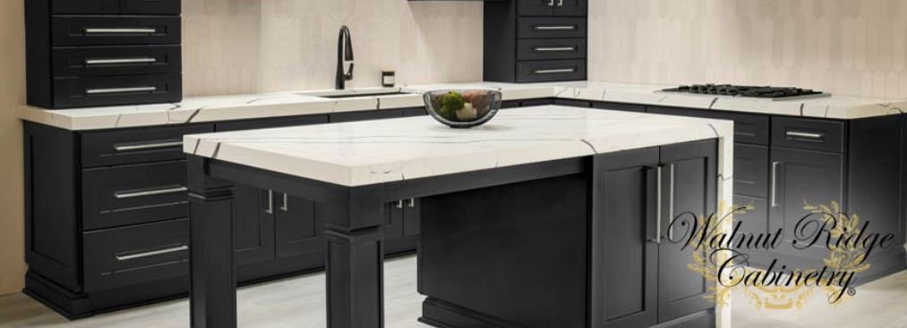 WALNUT RIDGE KITCHEN CABINETS SHAKER BLACK - A.W. Graham Lumber LLC