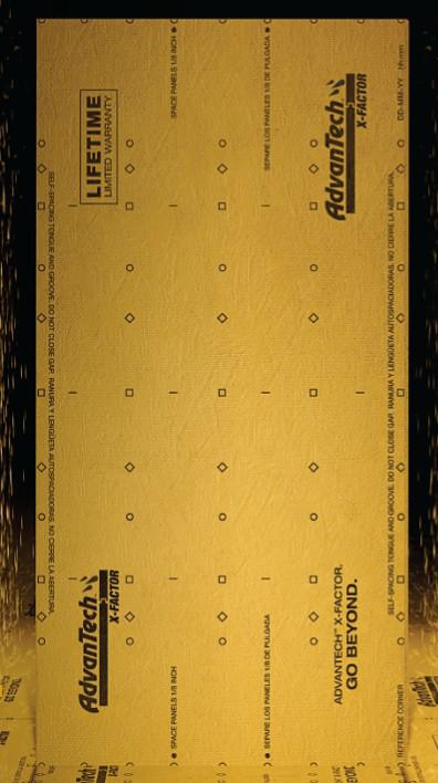 Main 2 - ADVANTECH X-FACTOR 3/4" (23/32) 4X8 T&G -