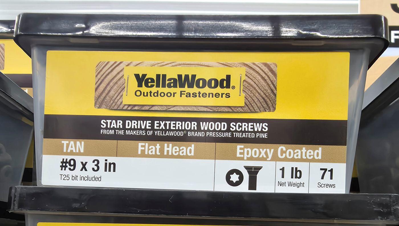 DECKFAST OUTDOOR WOOD SCREWS 3" 1LB - A.W. Graham Lumber LLC