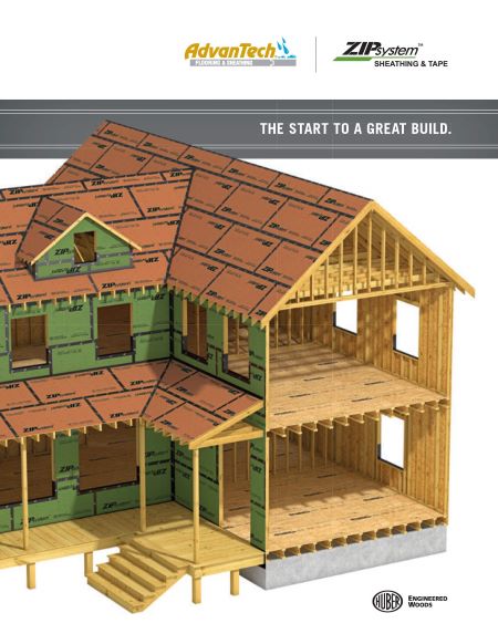 Main 2 - 1/2" ZIP ROOF SHEATHING 4x8 -