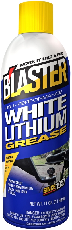 B'LASTER WHITE LITHIUM GREASE
11OZ UPC: 032167990085 - A.W. Graham Lumber LLC