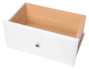 Main 1 - EASY TRACK RD12 DELUXE DRAWER WHITE 12" x 24"  12"H x 24"W x 14"D INCLUDES: Drawer Glides and Hardware -