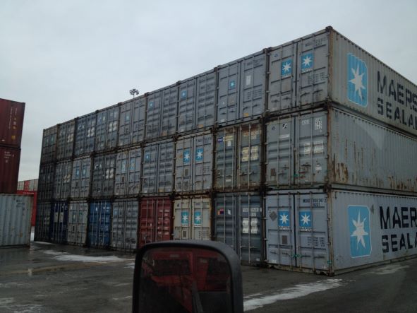 USED CARGO CONTAINER 40' STD 8'
6" WIND & WATER TIGHT USED 40'
STANDARD CARGO / STORAGE
CONTAINER - A.W. Graham Lumber LLC